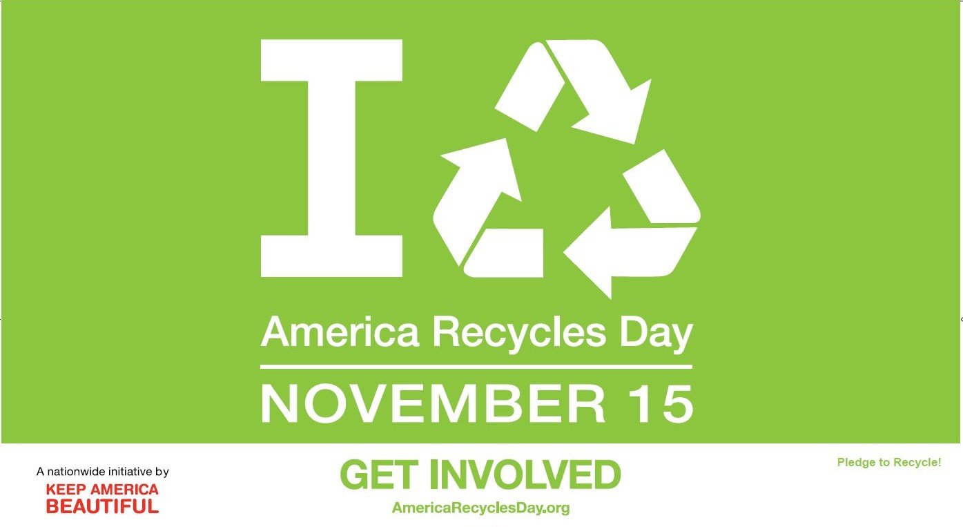 America Recycle Days - November 15th Graphic