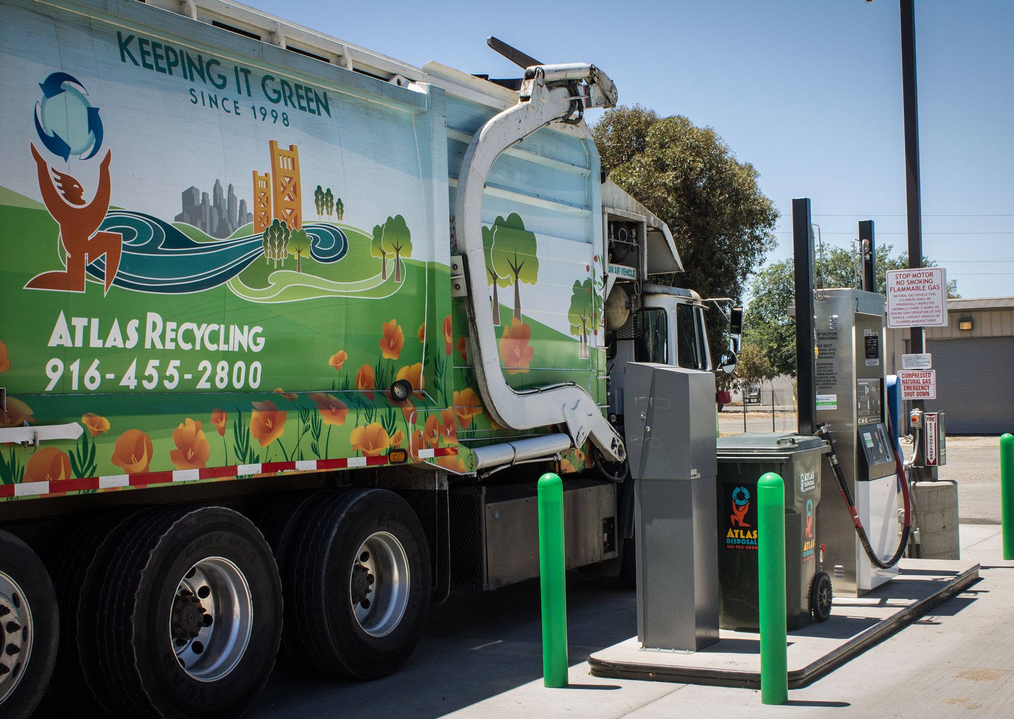 Atlas Recycling Truck